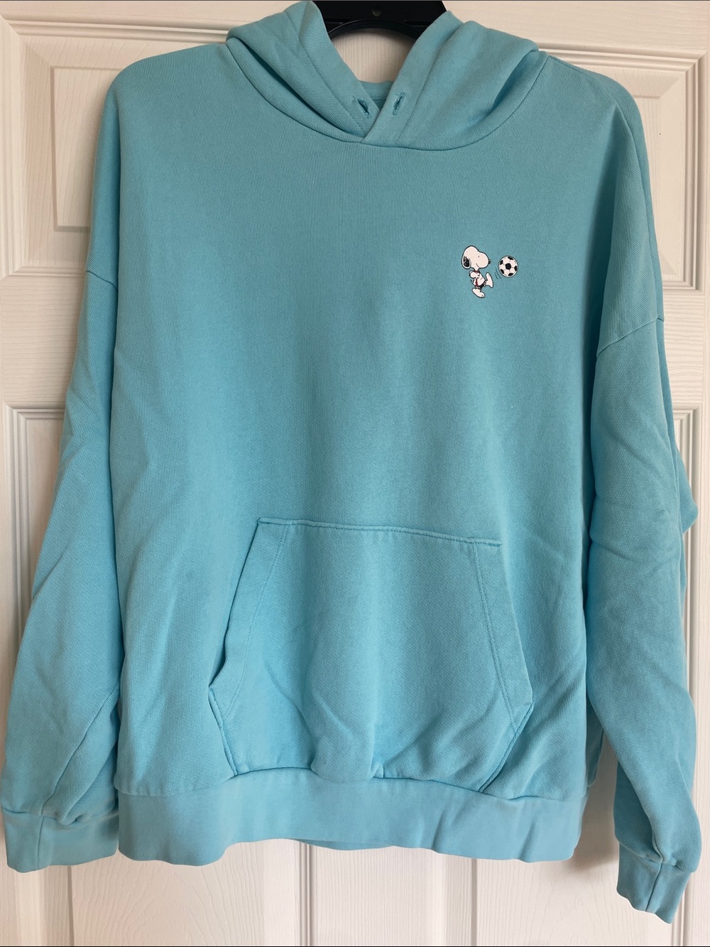 Levi's x Peanuts Women’s Light Blue Hoodie
